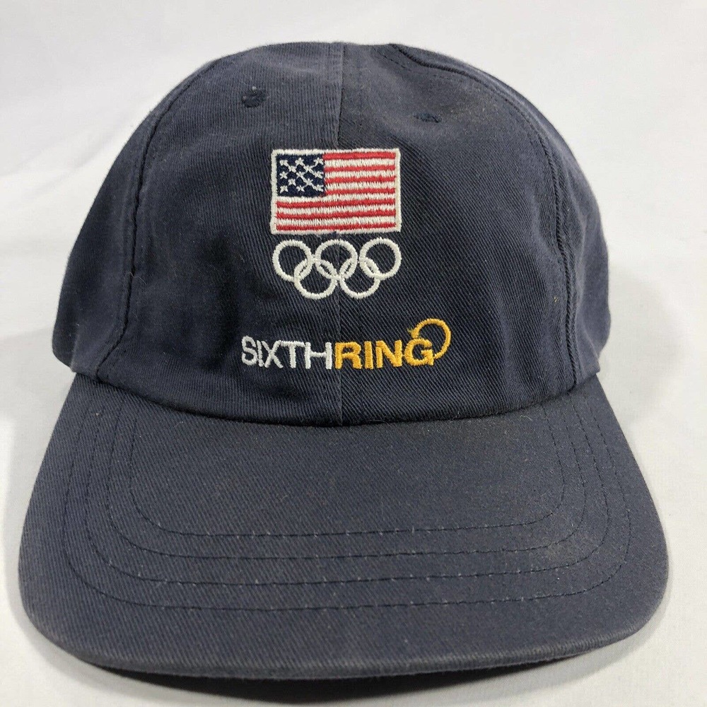 Team USA Hat Cap Olympic Exclusive Sixth Ring Cap Adjustable One Size Fits Most
